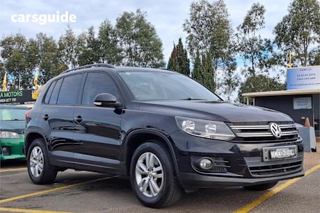 Black 2012 Volkswagen Tiguan Wagon 155 TSI (4X4)