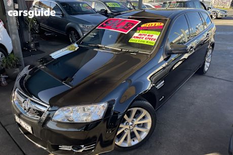 Black 2012 Holden Commodore Sportswagon Equipe