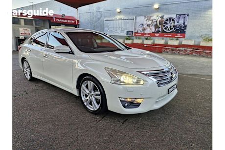 White 2016 Nissan Altima Sedan TI-S F