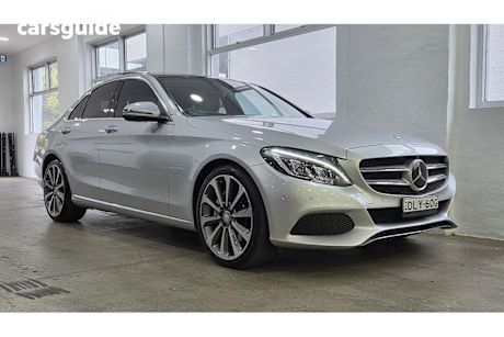 Silver 2017 Mercedes-Benz C-CLASS Sedan