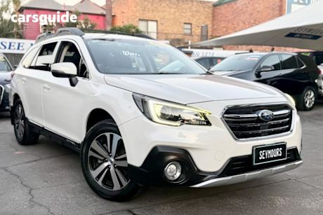 White 2020 Subaru Outback Wagon 2.5i AWD MY20