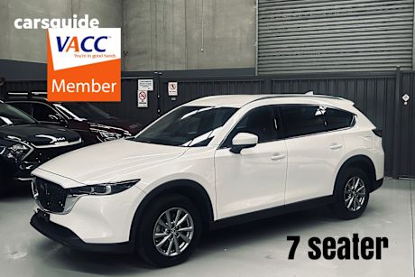 White 2023 Mazda CX-8 Wagon G25 Sport (fwd)
