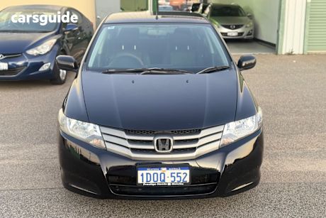 Black 2010 Honda City Sedan VTI