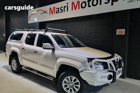 White 2019 Volkswagen Amarok Dual Cab Utility V6 TDI 550 Core