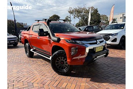 Orange 2019 Mitsubishi Triton Ute Tray TOBY PRICE EDITION 4X4