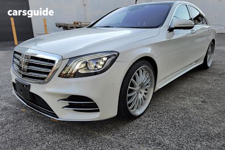 White 2018 Mercedes-Benz S450 Sedan