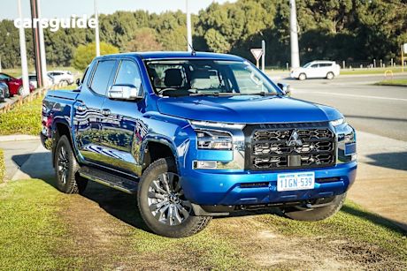 Blue 2024 Mitsubishi Triton Double Cab Pick Up GLS (4X4)