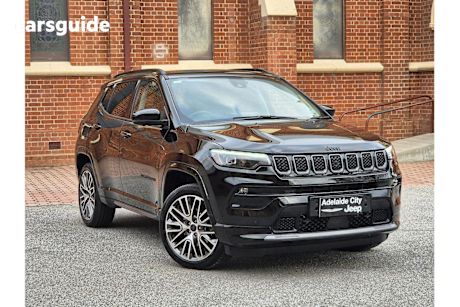 Black 2024 Jeep Compass Wagon Summit E-Hybrid (mhev)