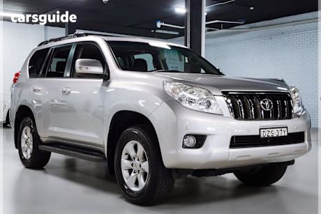Silver 2012 Toyota Landcruiser Prado Wagon Altitude (4X4)