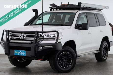 White 2018 Toyota Landcruiser Wagon GXL (4X4)