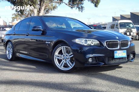 Black 2015 BMW 520D Sedan Luxury Line
