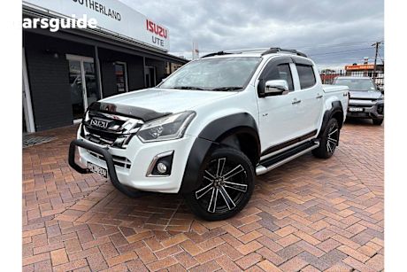 White 2018 Isuzu D-MAX Ute Tray LS-U 4X4