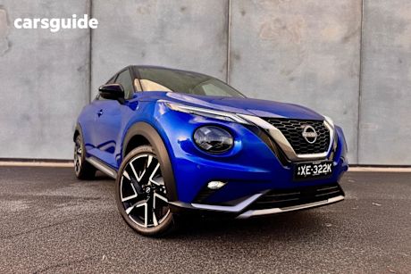 Blue 2024 Nissan Juke Hatchback TI