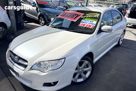 White 2008 Subaru Liberty Sedan 2.5I