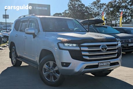 Silver 2023 Toyota Landcruiser Wagon LC300 VX (4X4)