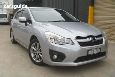 Silver 2014 Subaru Impreza Hatchback 2.0I Luxury Limited Edition
