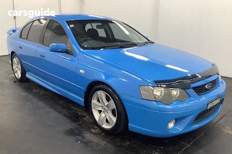 Blue 2007 Ford Falcon Sedan XR6