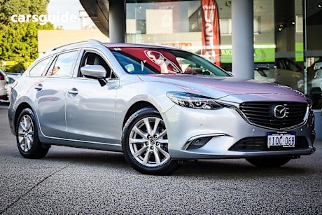 Silver 2015 Mazda Mazda6 Wagon TOURING F