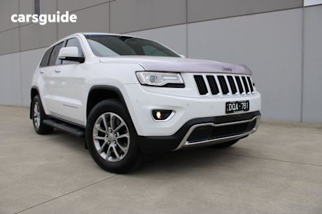 White 2015 Jeep Grand Cherokee Wagon Limited (4X4)