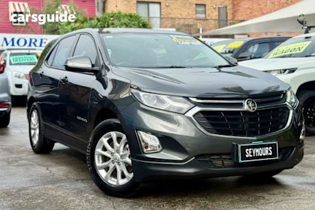 Grey 2018 Holden Equinox Wagon