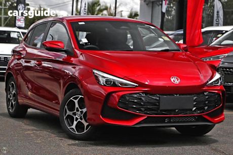 Red 2025 MG MG3 Hatch EXCITE F