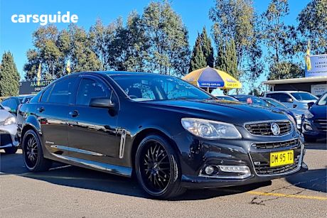 Black 2015 Holden Commodore Sedan SS Storm