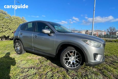 Silver 2013 Mazda CX-5 Wagon Maxx (4X4)