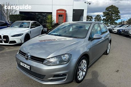 Silver 2014 Volkswagen Golf Hatchback 103 TSI Highline