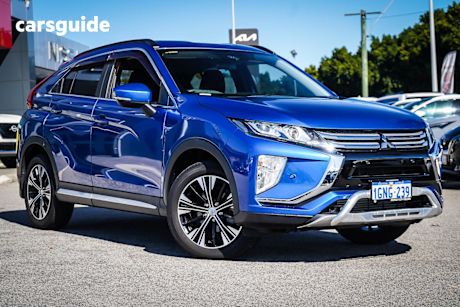 Blue 2017 Mitsubishi Eclipse Cross Wagon LS (2WD)