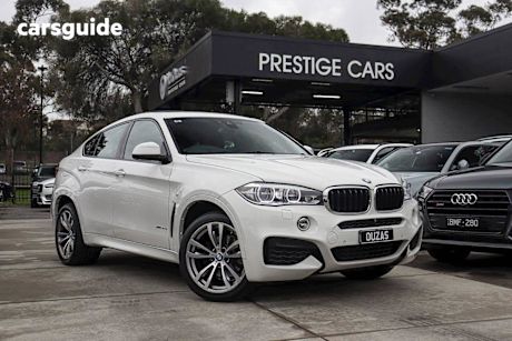 White 2017 BMW X6 Wagon XDRIVE30D 4X4