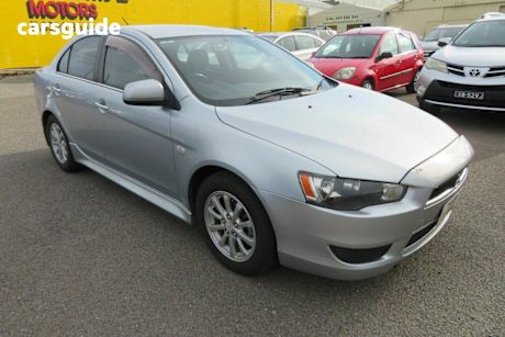 Silver 2012 Mitsubishi Lancer Sedan