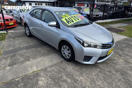 Silver 2016 Toyota Corolla Sedan Ascent