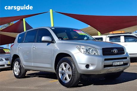 Silver 2008 Toyota RAV4 Wagon CV (4X4)