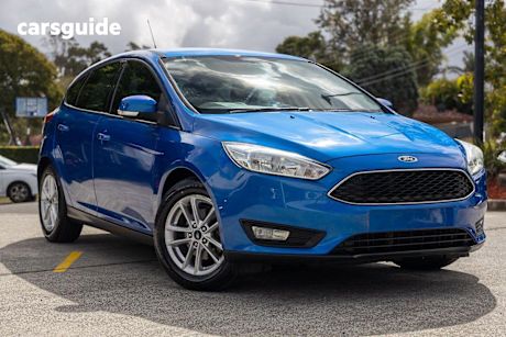 Blue 2016 Ford Focus Hatch TREND F