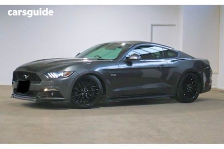 Grey 2016 Ford Mustang Coupe GT R