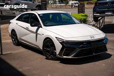 White 2025 Hyundai I30 Sedan N Line