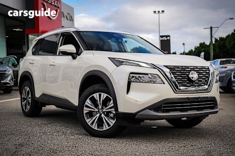 White 2024 Nissan X-Trail Wagon ST-L (4WD) 7 Seat