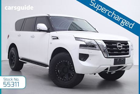 White 2022 Nissan Patrol Wagon TI (4X4)