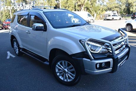 White 2019 Isuzu MU-X SUV LS-M 4X4