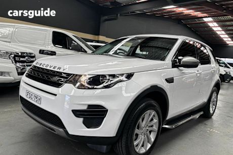 White 2017 Land Rover Discovery Sport Wagon TD4 150 SE 5 Seat