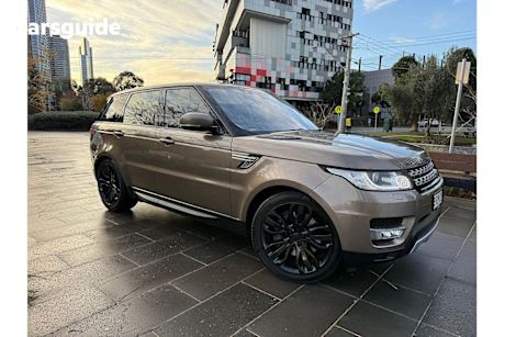 Bronze 2015 Land Rover Range Rover Sport SUV SDV8 HSE 4X4