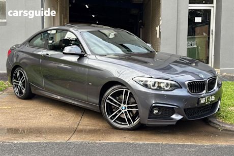 Grey 2017 BMW 220I Coupe M Sport