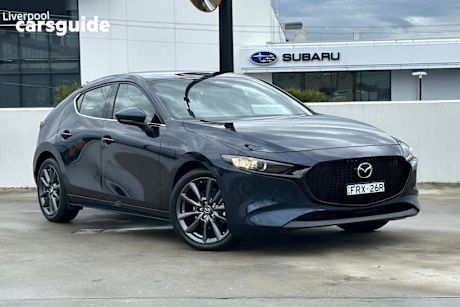 Blue 2024 Mazda 3 Hatchback G20 Touring