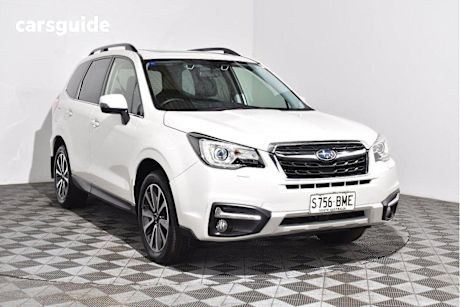 White 2016 Subaru Forester SUV 2.5I-S 4WD