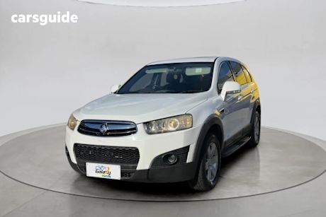 White 2013 Holden Captiva Wagon 7 SX (fwd)