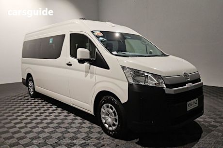 White 2023 Toyota Hiace Van Slwb