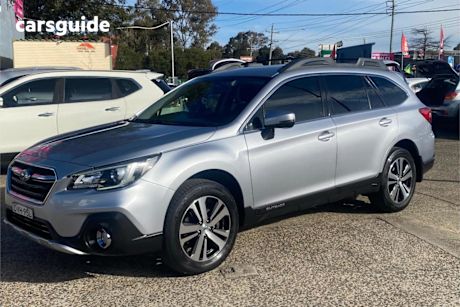 Silver 2018 Subaru Outback Wagon 2.5I