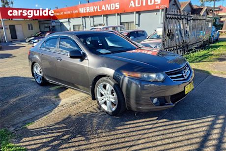 Grey 2009 Honda Accord Euro Sedan Luxury Navi