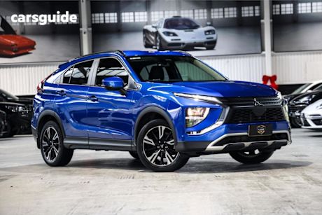 Blue 2021 Mitsubishi Eclipse Cross Wagon Aspire (2WD)