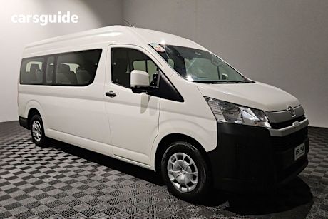 White 2021 Toyota Hiace Van Slwb